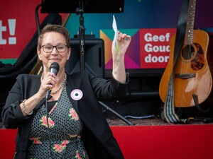 Presentatrice Dorotheé Cheese Awards © www.oudhollandsentertainment.nl