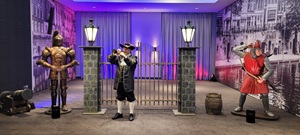 Muzikale heraut bedrijfsfeest© www.oudhollandsentertainment.nl