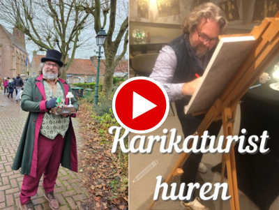 Dickens Karikaturist video © www.oudhollandsentertainment.nl