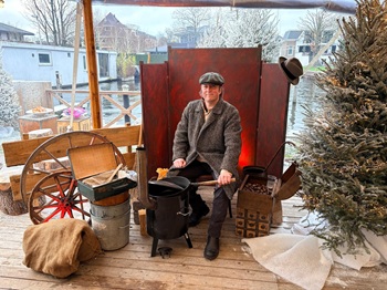 © Kastanjepoffer winterse sferen