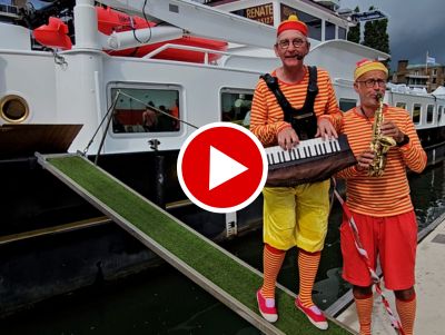 De Vrolijke Matrozen tijdens Binnenvaartdagen Zwijndrecht © www.oudhollandsentertainment.nl